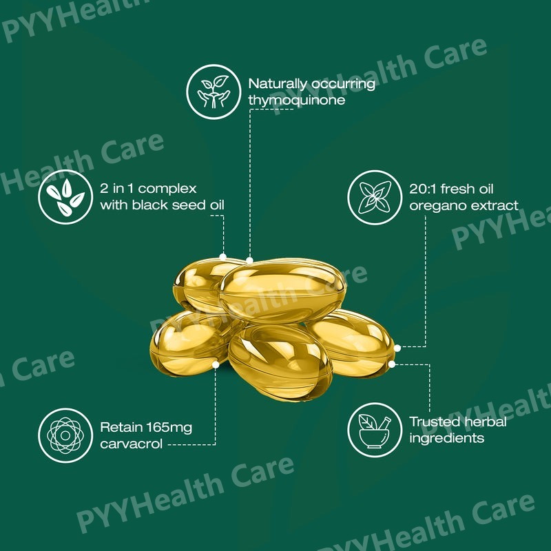 كبسولات زيت الأوريجانو مع زيت  - مراجعة Herbal And Wellness وسعره