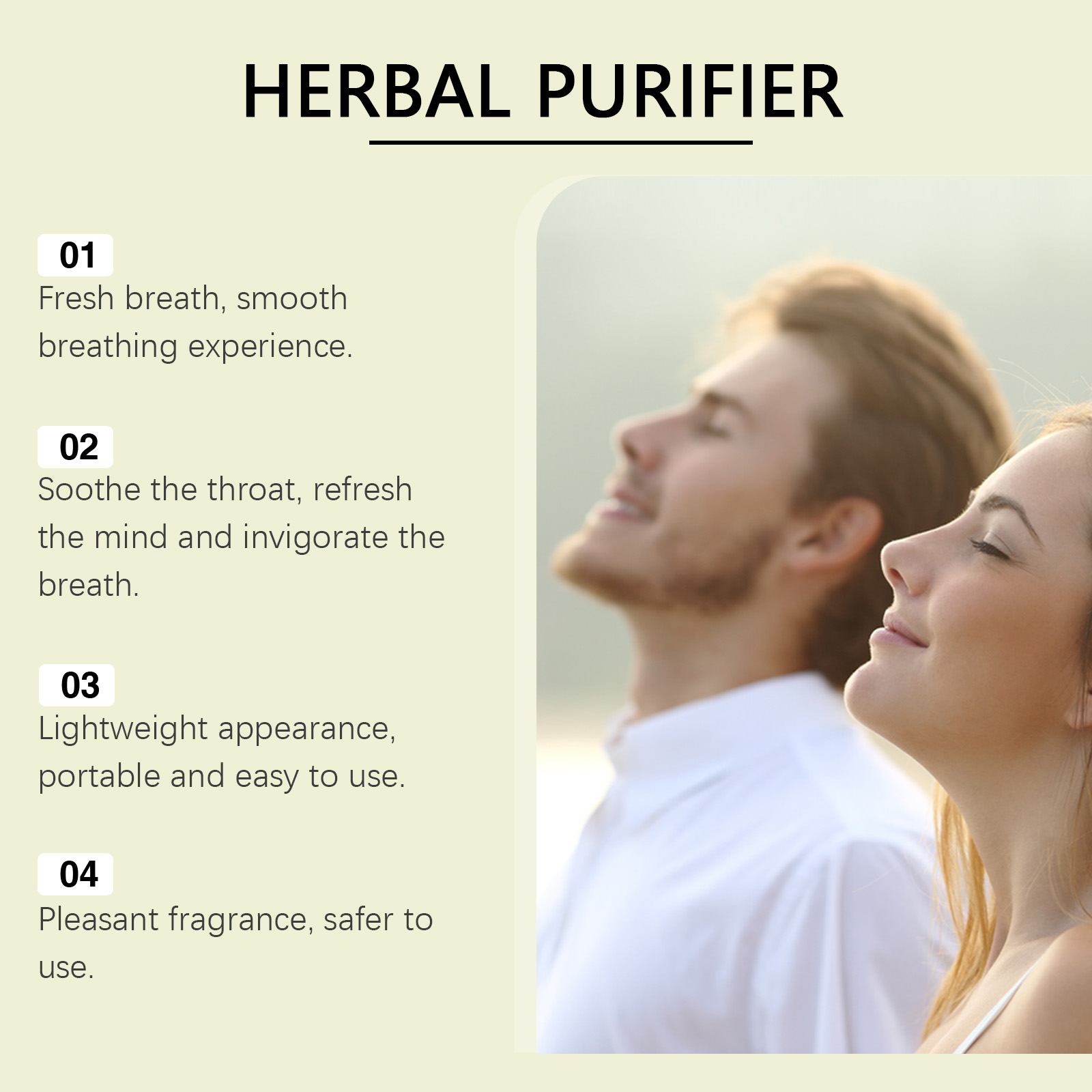 عصا التنفس العشبية الطبيعية، د - مراجعة Herbal And Wellness وسعره